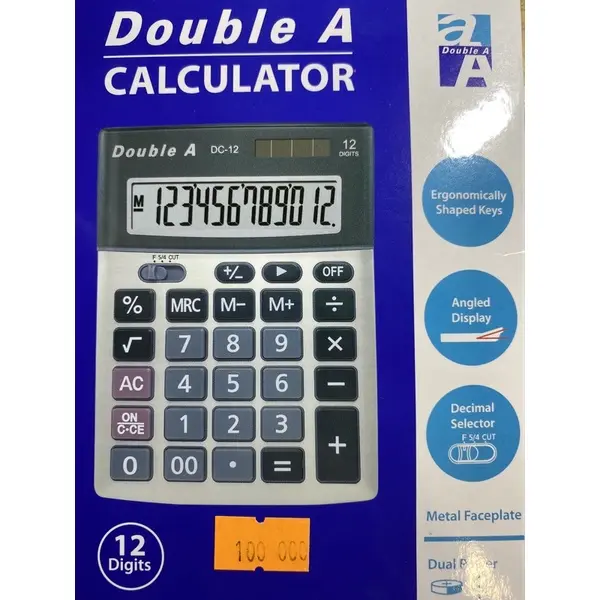 Máy tính Double A 12 số DC-11 và DC-12. 7
