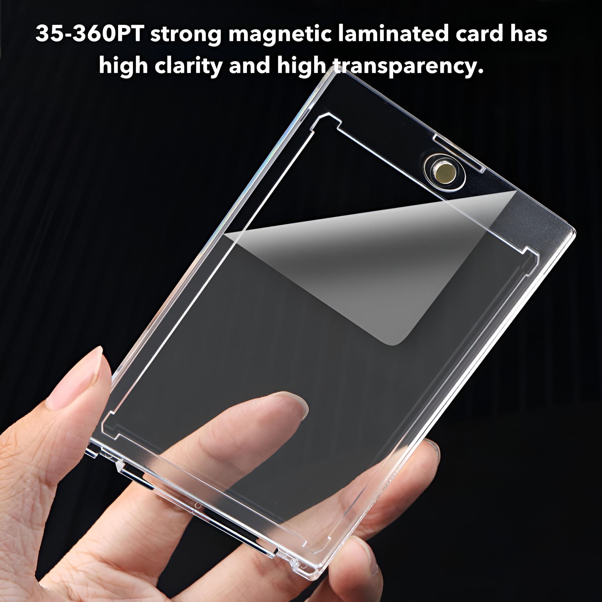 yugioh magnetic card holder Amazon.com: 20ct Magnetic Card Holders 35pt for YGO Cards,MTG Cards,Baseball  Cards,Sports Cards,OPCG Cards,DTCG Cards Storage and Display +4 pcs Card  Holder Display Stand : Toys & Games main image 0