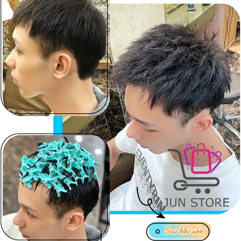 KẸP UỐN SÓNG - UỐN PHỒNG CHÂN TÓC NAM/NỮ - bộ 25 cái 2