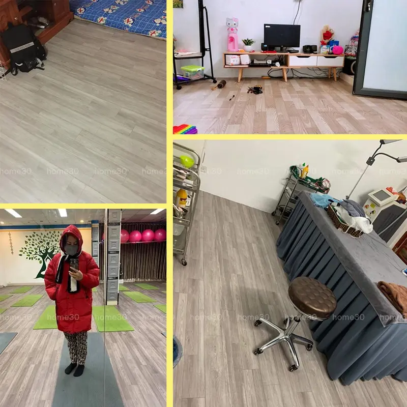 Simili lót sàn vân gỗ nhám chống nước giá rẻ, thảm nhựa lót sàn pvc dạng cuộn khổ 1m 7