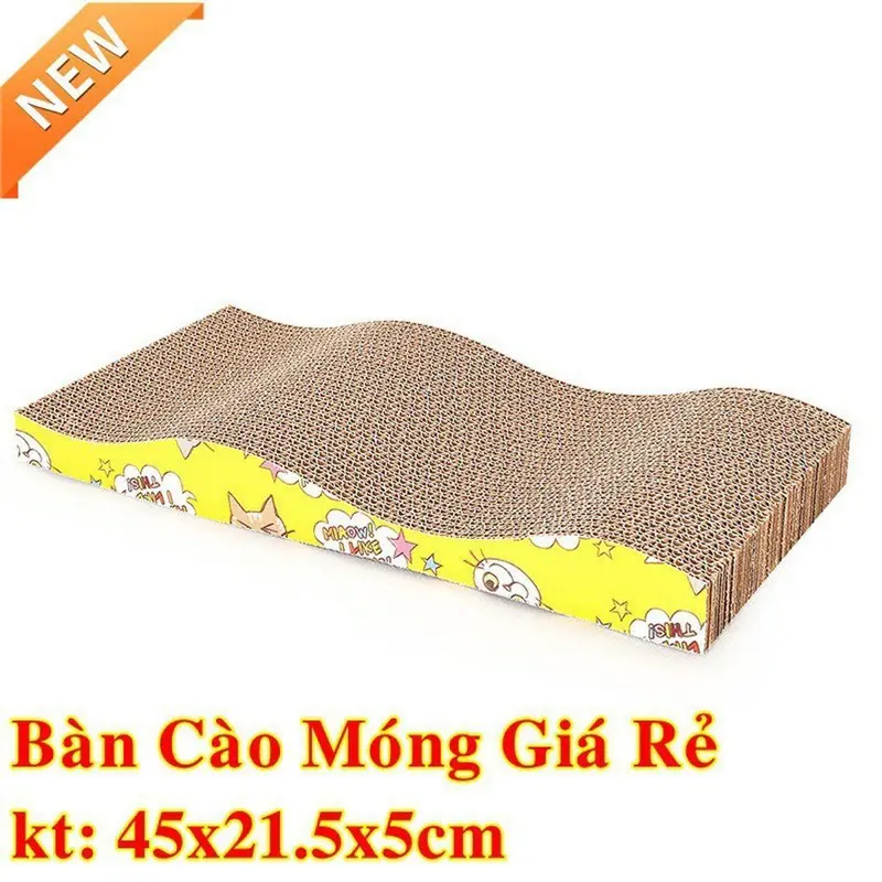 Bàn cào mónġ cho mèo kèm 1 túi cat nip - trụ cào mài mónġ cho mèo 2