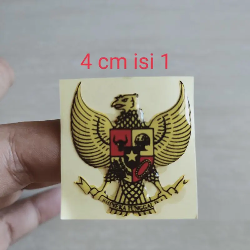 COD stiker emblem GARUDA INDONESIA 3D KUALITAS TERBAIK Naziastiker 3