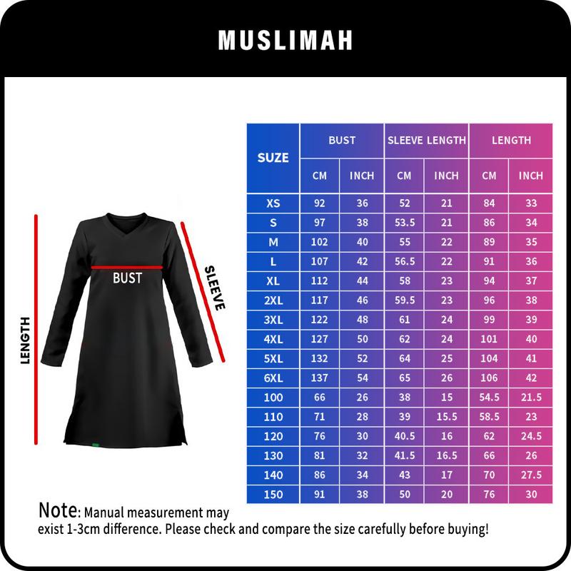 COUPLE SET TAWADHU MUSLIM JERSEY、LONG-SLEEVE T-SHIRT 4