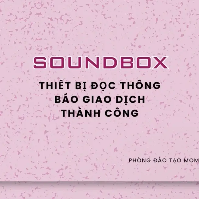 Thiết bị đối soát giao dịch, đọc thông báo giao dịch chuyển khoản