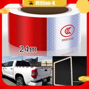 Stiker Reflektor Truk 3M / Stiker Pemantul Cahaya / Stiker Reflektor Mobil Box