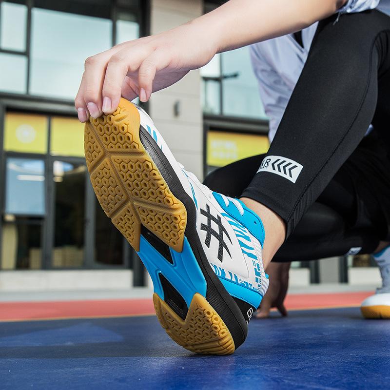 Product Introduction of Badminton Shoes 2024 Spring New Breathable Tennis Shoes Non-slip Sports Shoes Volleyball Shoes Outdoor Sports Shoes 7