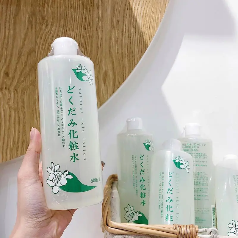 Nước Hoa Hồng Diếp Cá Dokudami Natural Skin Lotion Nhật Bản 500ml 4