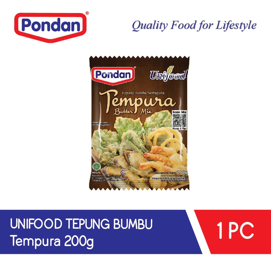 Pondan Unifood Tepung Tempura 200g