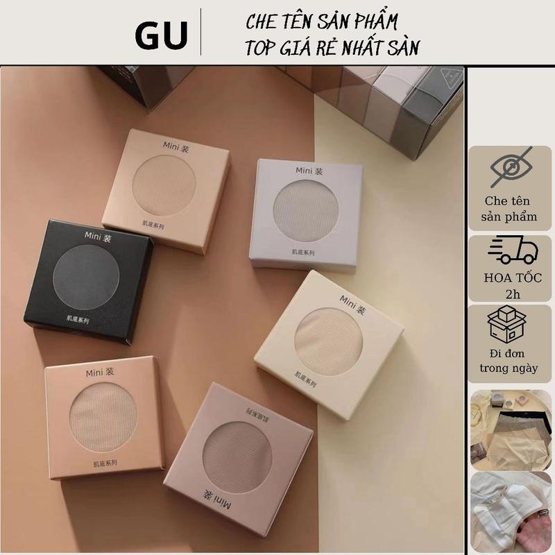 Sét 6 Quần Lót Su Thạch Mini, Quần Lót Nữ Su Thạch Băng Lụa Kháng Khuẩn Siêu Tàng Hình 9999 Voi Women