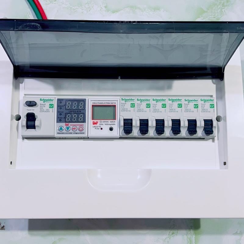  Tủ điện tổng gia đình đầy đủ chức năng an toàn. 