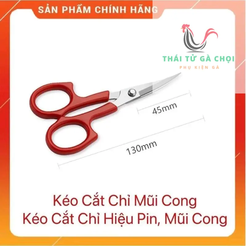 Kéo cong cắt tỉa lông gà ,tai,tích,lông thú cưng thaitugachoi