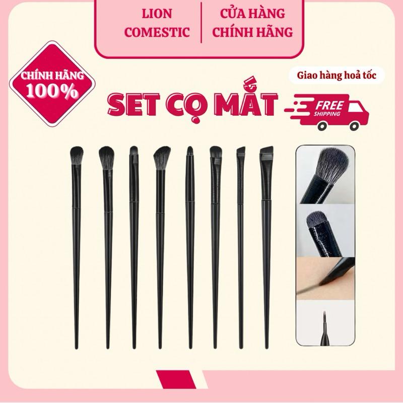 Set Cọ Trang Điểm Mắt Khối Mũi Chuyên Nghiệp 0