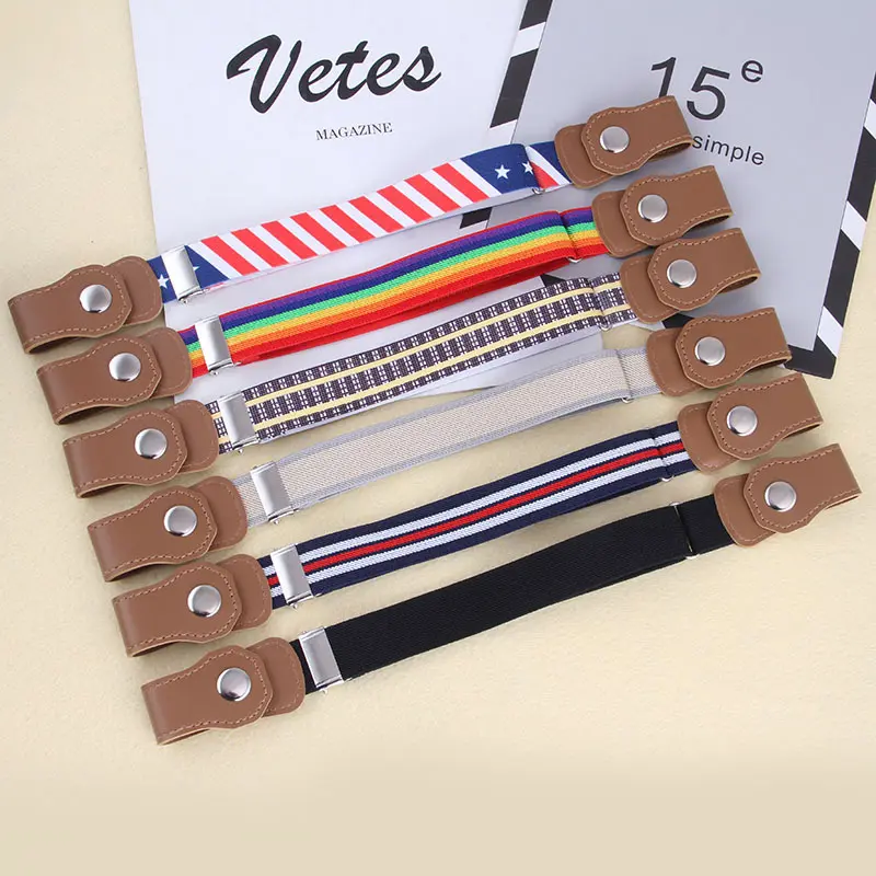 Product Introduction of Thắt Lưng Lười Co Giãn Cho Trẻ Em, Phong Cách Khóa Chụp Cho Bé Trai Và Bé Gái, Thích Hợp Cho Mẫu Giáo, Thắt Lưng Trẻ Em 2