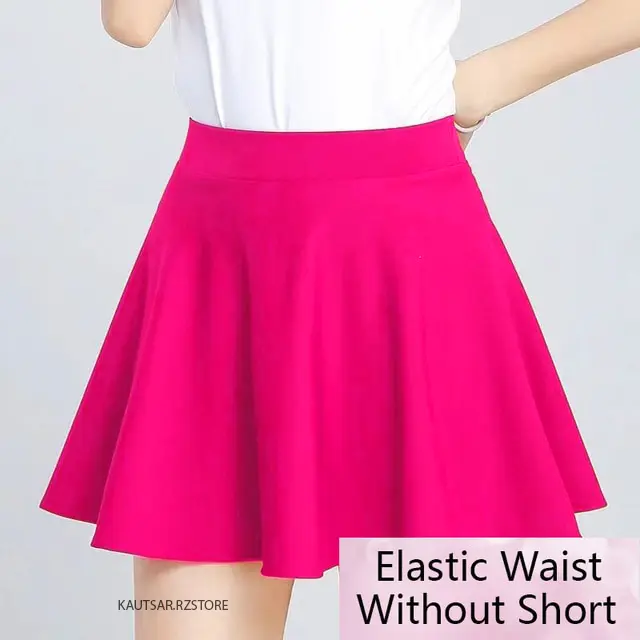 korean style rok wanita list putih terbaru jumbo rok mini olahraga rok zumba rok senam zumba rok wanita jumbo list rok korea Sport Nyaman Sport Wanita 7