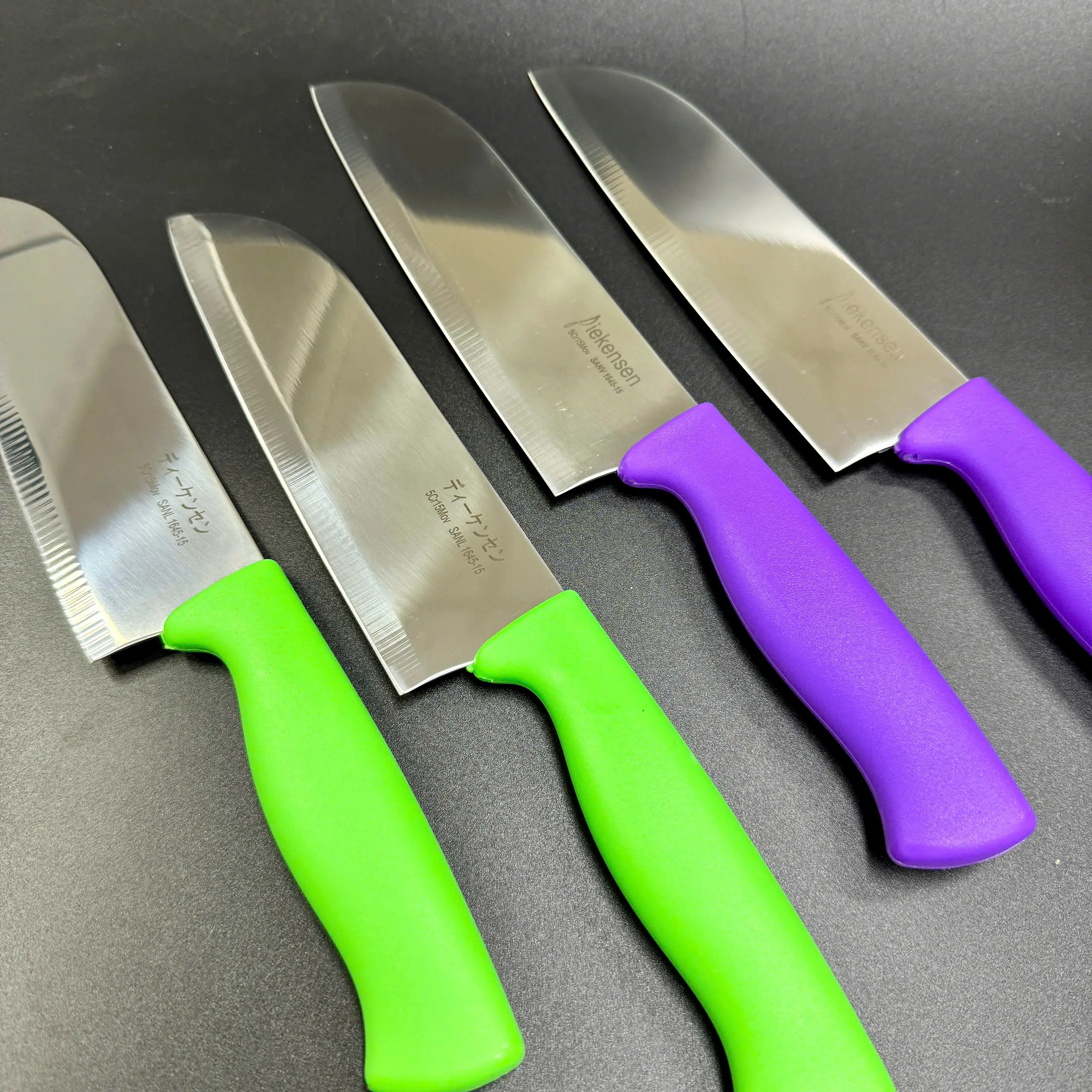 Dao Thái Thịt Santoku Thép Không Gỉ Thương Hiệu Cao Cấp