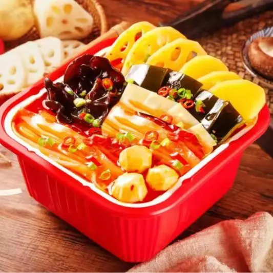 Lẩu tự sôi tứ xuyên ( lẩu ăn liền ) - Lẩu Cá Viên Cay 3