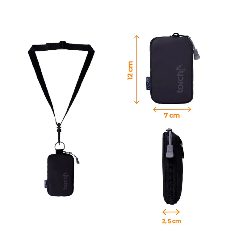 TORCH Dompet Gantung Kartu - Hanging Neck Wallet Card Holder Galsan Id Pria 4