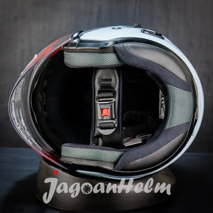 KYT HELM GALAXY SLIDE FLAT R  | SOLID FLAT VISOR - STANDART Helmet Motorcycle 6