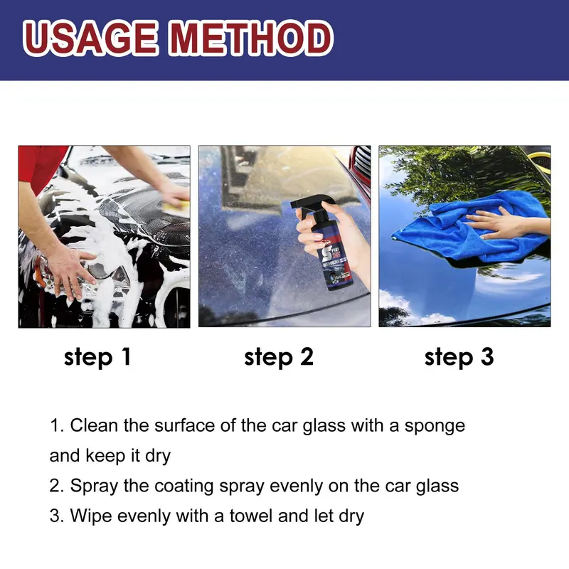 Ryekew Car Anti-fouling Spray, Car Paint Care Spray, Professional Car Paint Care Product, Car Cleaning & Care Product 8