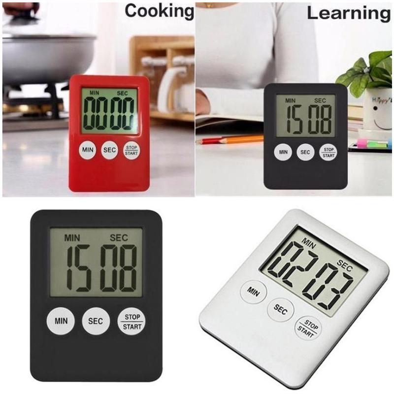 Product Introduction of Kitchen Timer Cooking Baking Digital Electronic Count-down Oven Timer Loud Up Alarm T9P0 O5A6 29