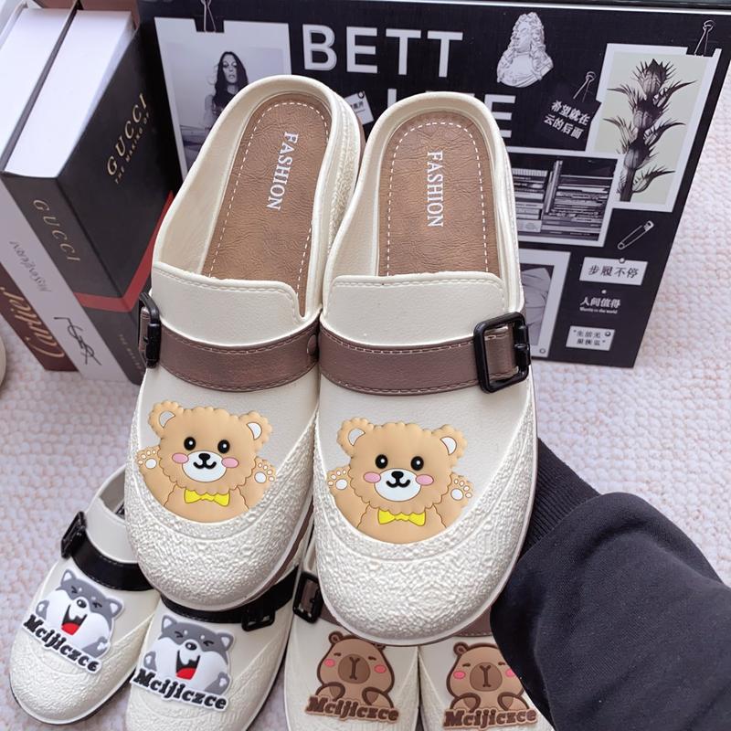 Product Introduction of AM809-Giày Lỗ Bao Đầu nữ 2025 đế dày mùa hè 3 màu DéP Shoes dépyeezy dép  đúc dép  gấu 17