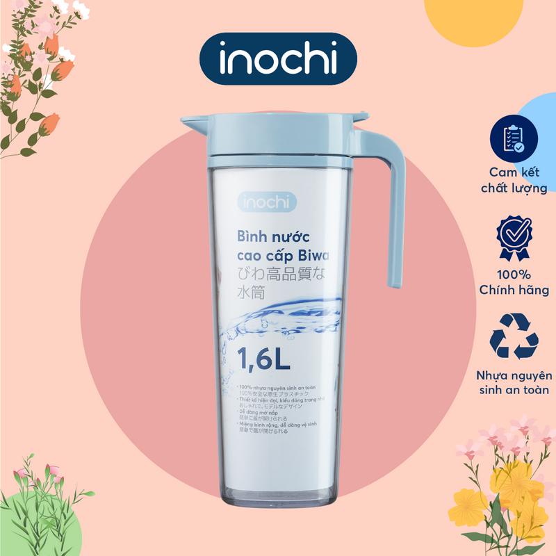 Bình nước INOCHI đựng nước lọc nước ép tập thể dục an toàn cho sức khoẻ với khả năng kháng khuẩn và thiết kế Sang trọng