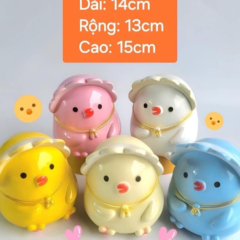  Heo đất  lợn đất tiết kiệm Mẹ Tun mã Vịt con đáng yêu HD34 trang trí  decor ống tiết kiệm  Ống Heo Đựng Tiền 