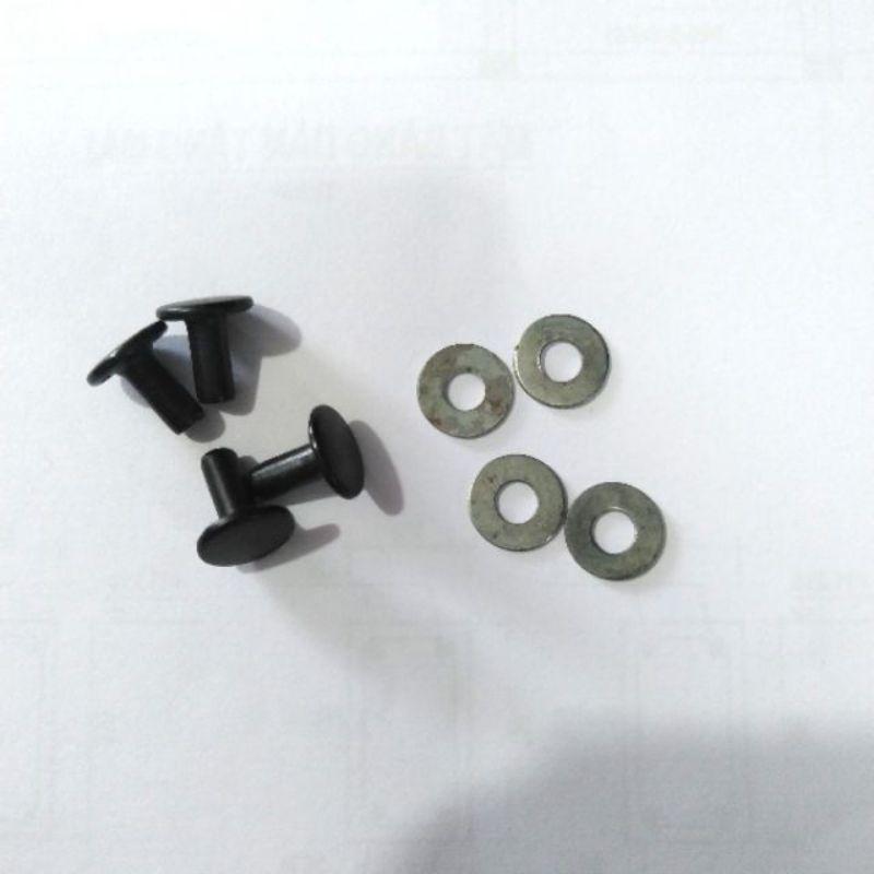 Bộ Đinh Tán Thay Dây Nón Bảo Hiểm 1/2 và 3/4, Anh chị có thể tự thay tại nhà. 4