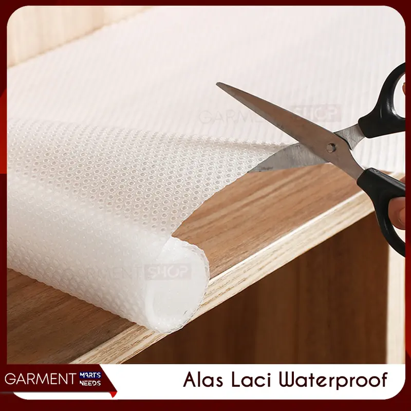 Alas Laci Lemari Waterproof Non Slip Tatakan Meja Kulkas Transparan Anti Lembab Drawer Cabinet Mat 1