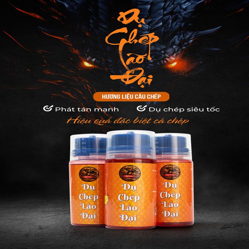 Lọ tinh mùi dụ chép Lão Đại Bigfishing chuyên câu cá chép bắt cá, mồi câu cá chép, mồi câu chép biệt đội săn hàng, cám chép Mr.T, cám câu chép, mồi câu chép tự nhiên, mồi chép dịch vụ, mồi câu khó chịu, câu chép