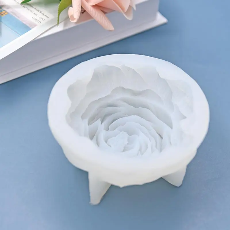 Flower Shaped Fondant Mold, 1 Count Silicone Flower Shaped Baking Mold for Wedding Gifts, Baking Mould for Cake Decorating