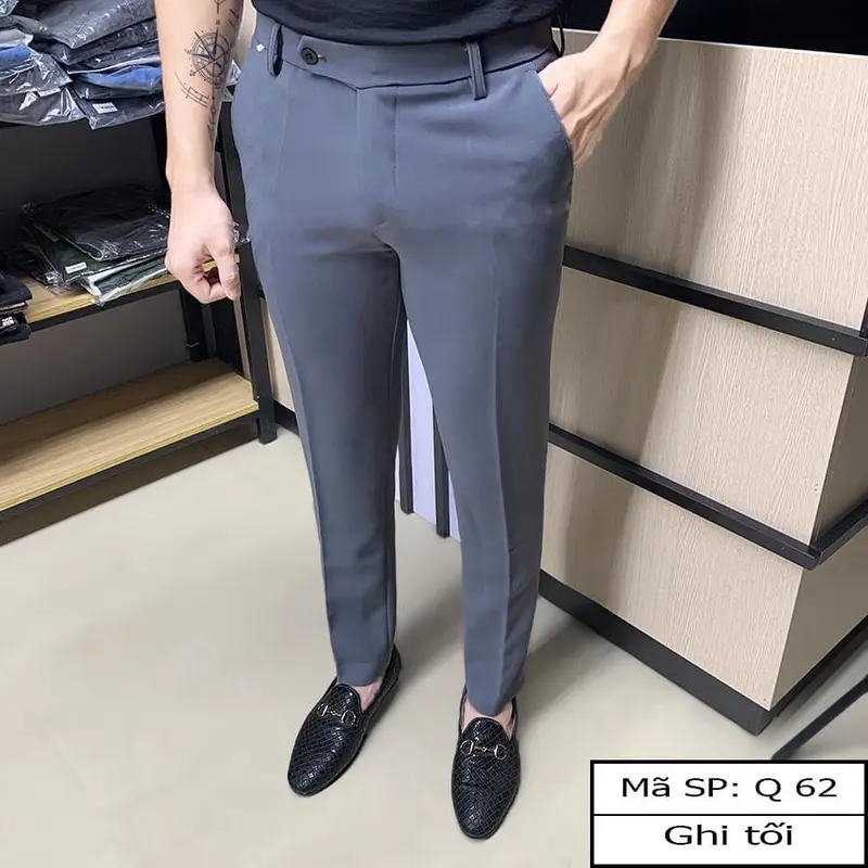 Quần âu nam vải fom ôm zoco Menswear Pants 2