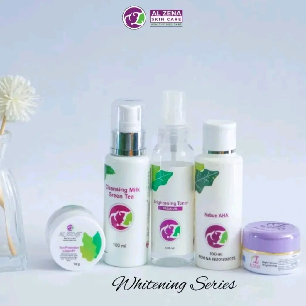PAKET LENGKAP WHITENING ALZENA SKINCARE 100% ORI BPOM