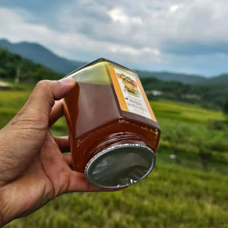 Mật Ong Gừng - Nhanh Kết Tinh - Nguyên Chất - Đặc Sánh - Hũ 500ml 3