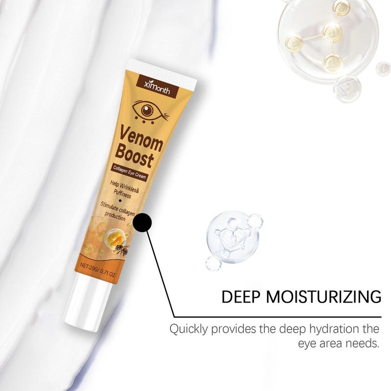Product Introduction of Venom Collagen Eye Cream, Moisturizing Eyes Care Cream, Hydrating Eye Care Product for Women & Girls, Daily Skin Care Product for Eye 2