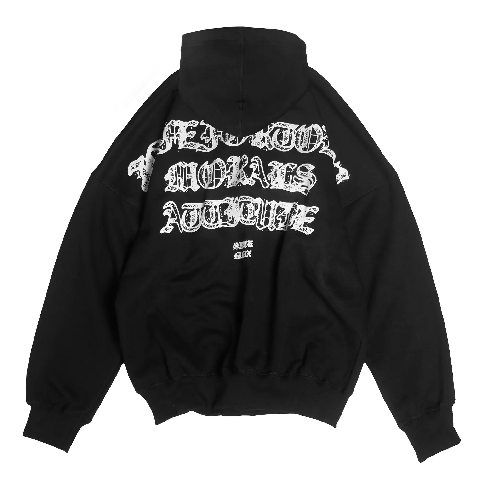 ORVAN OVERSIZED HOODIE BLACK LIFEFORTODAY