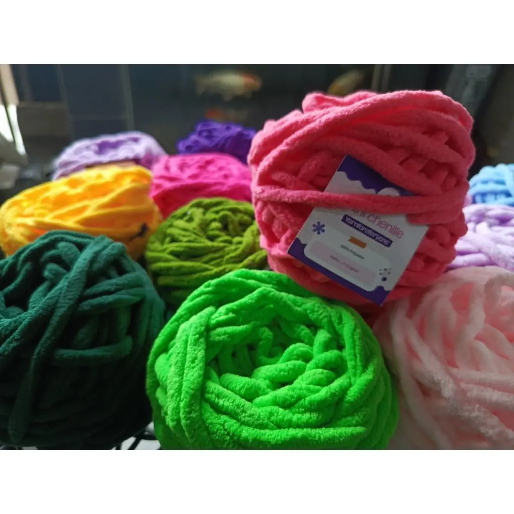 Benang chenille Chunky 50 gr / Chenille 50 gr / Chenille Chunky / Benang Rajut Chenille Chunky Korin/Benang Rajut Handuk / SINGLE COLOR 50gr Benang chenille Chunky 50 gr / Chenille 50 gr / Chenille Chunky / Benang Rajut Chenille Chunky Korin/Benang Rajut Handuk / SINGLE COLOR 50gr