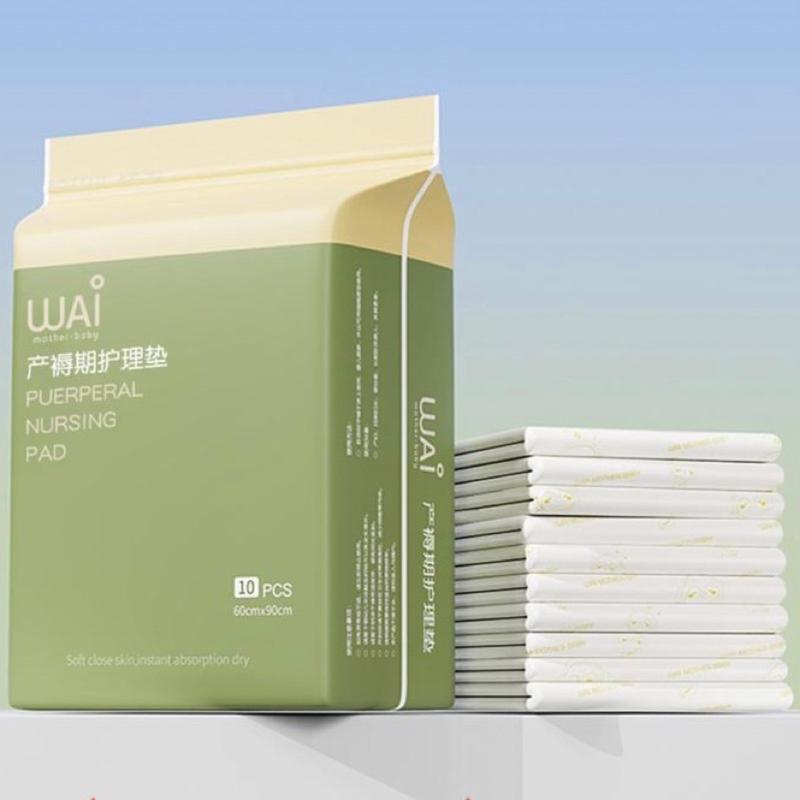 Miếng lót phụ sản, combo 10 miếng lót phụ sản sau sinh 6 lớp Wai cho sản phụ…