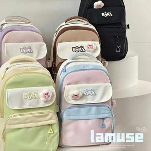 กระเป็าเป้เกาหลีใต้ กระเป๋าน่ารัก ความจุสูง backpack กันน้ำ