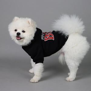 Sudadera para mascotas con estampado de 'Niño de mamá', ropa cálida con agujero para correa, para perros y gatos pequeños y medianos, ropa para perros y gatos, regalo