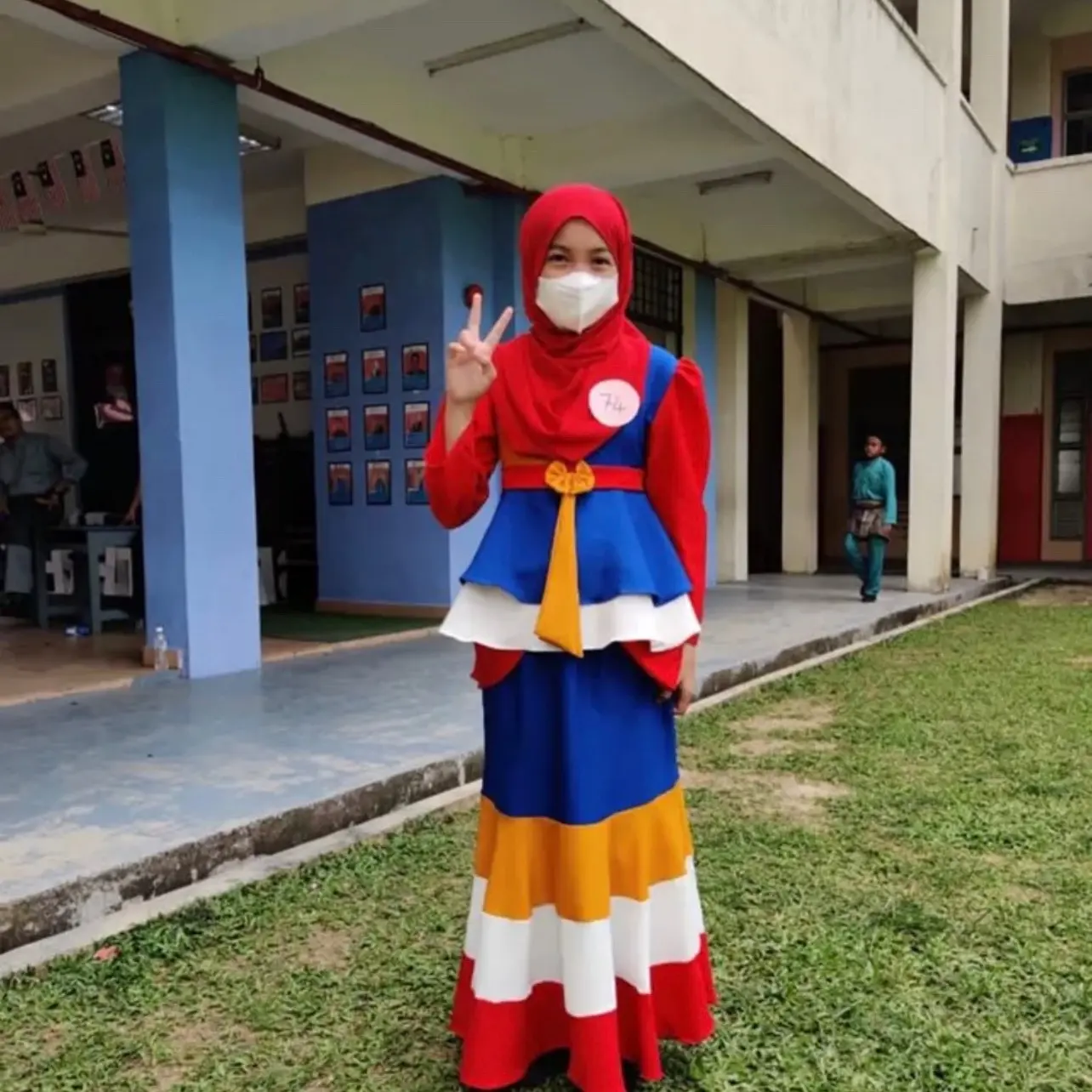 ️Ready Stock️Baju Kurung Budak Kurung Merdeka Dress Merdeka + FREE
