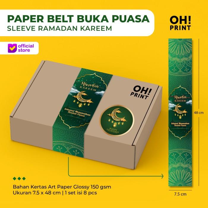Gambar Paper Belt Buka Puasa | Paper Belt Ramadan Kareem | Sabuk Buka Puasa dari OHPRINT Kota Tangerang Selatan Tokopedia