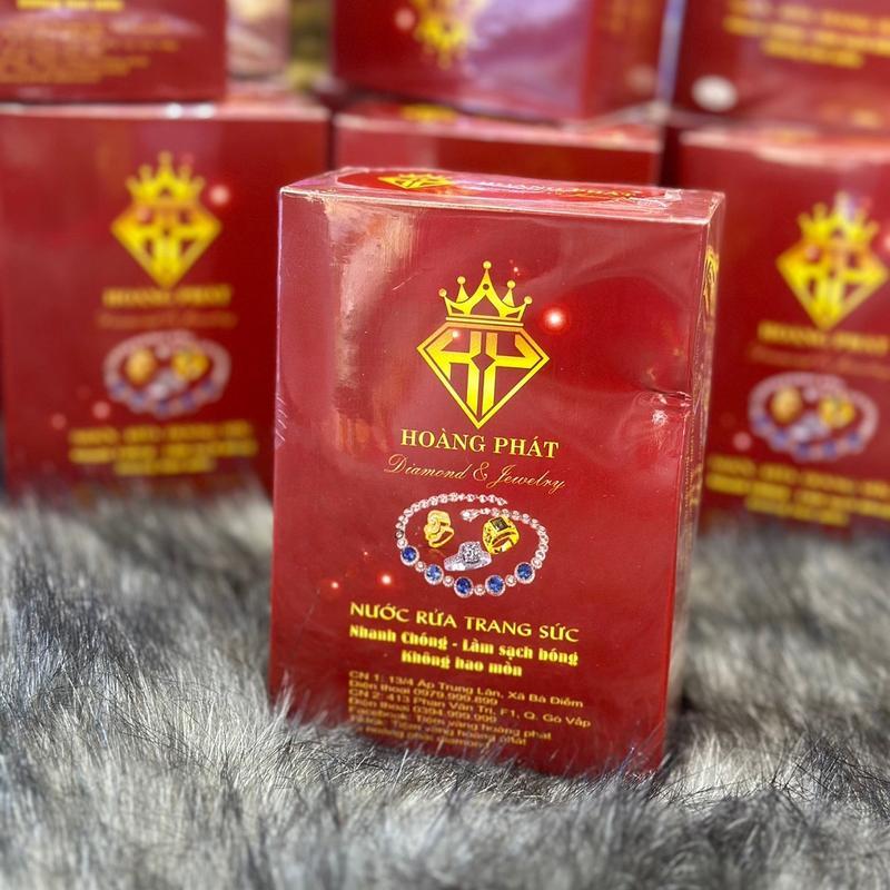 Product Introduction of Dung Dịch Nước Tẩy Rửa Làm Sạch Trang Sức Độc Quyền Hoàng Phát 150ml (HP) 5