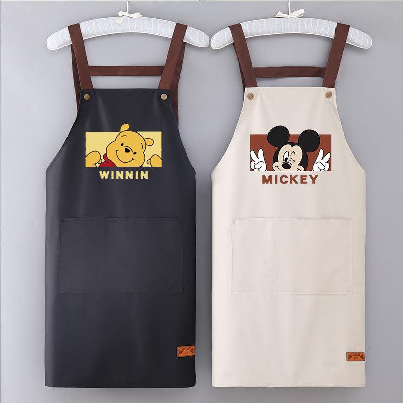 [40% Discount] Waterproof Apron for Kitchen Home Cooking Korean ...
