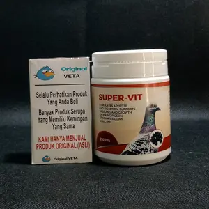 VITAMIN SUPER VIT MERPATI MUDA PIYIK NAFSU MAKAN LEMAH PENCERNAAN