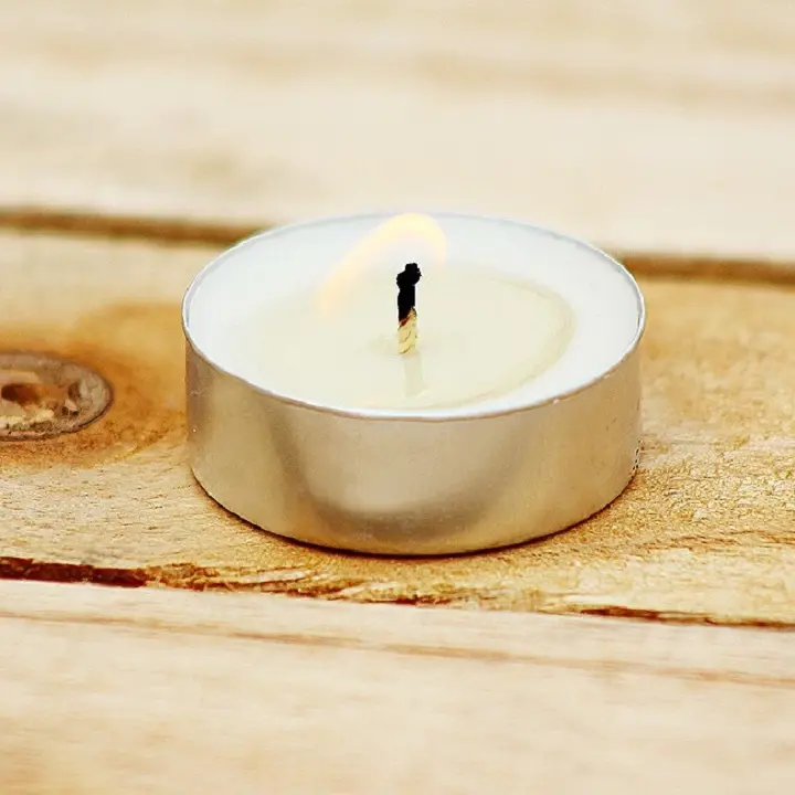 Nến Tealight Cao Cấp Không Mùi, Không Khói - Decor Phòng -