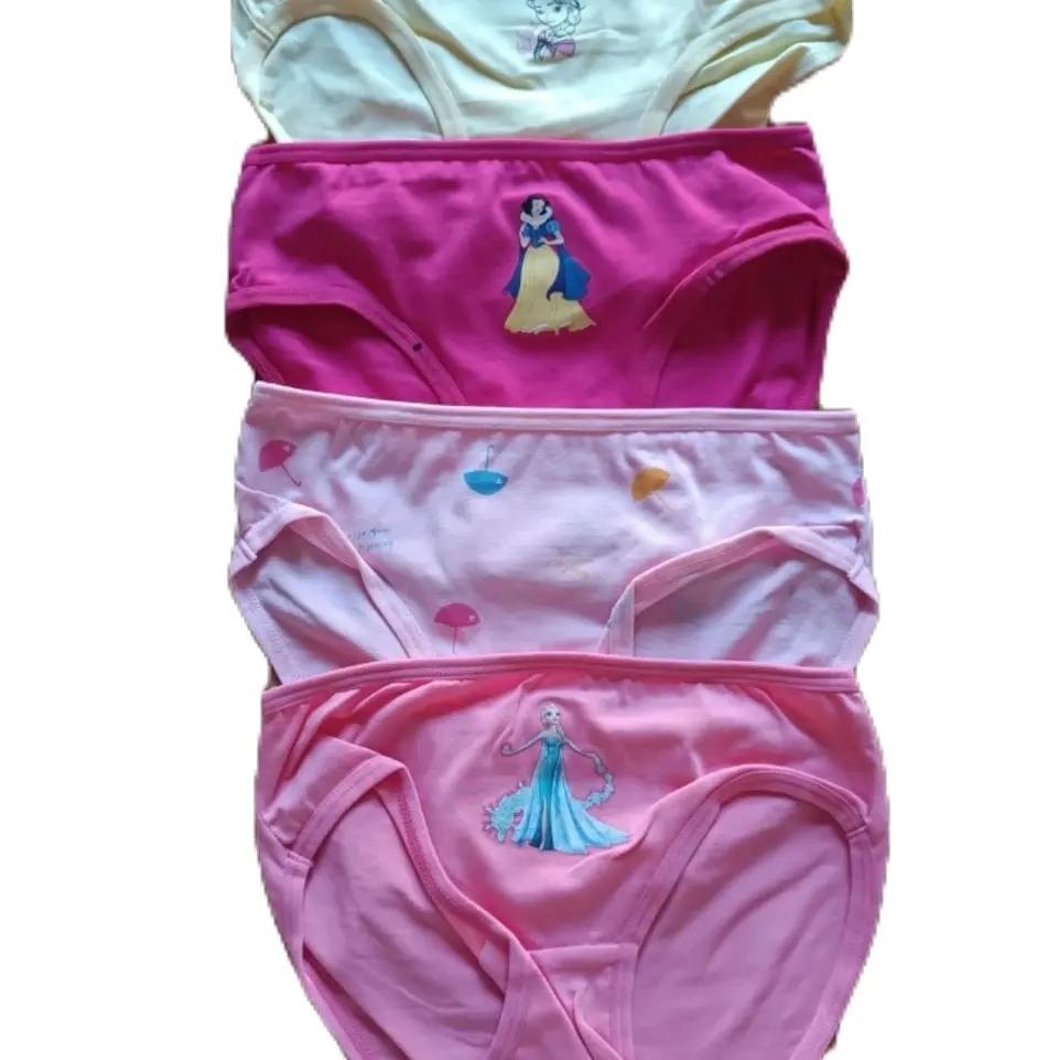 Quần chip tam giác bé gái size 2-10 tuổi, cho bé 10-40kg, vải cotton co giãn 4 chiều, hàng dư các hãng của Việt Nam