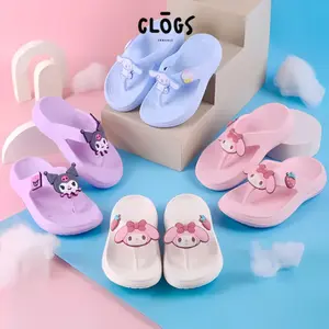 SC - Sandal Jepit Eva Hias My Melody Super Keren Kekinian - HARUS UPSIZE / NAIK UKURAN