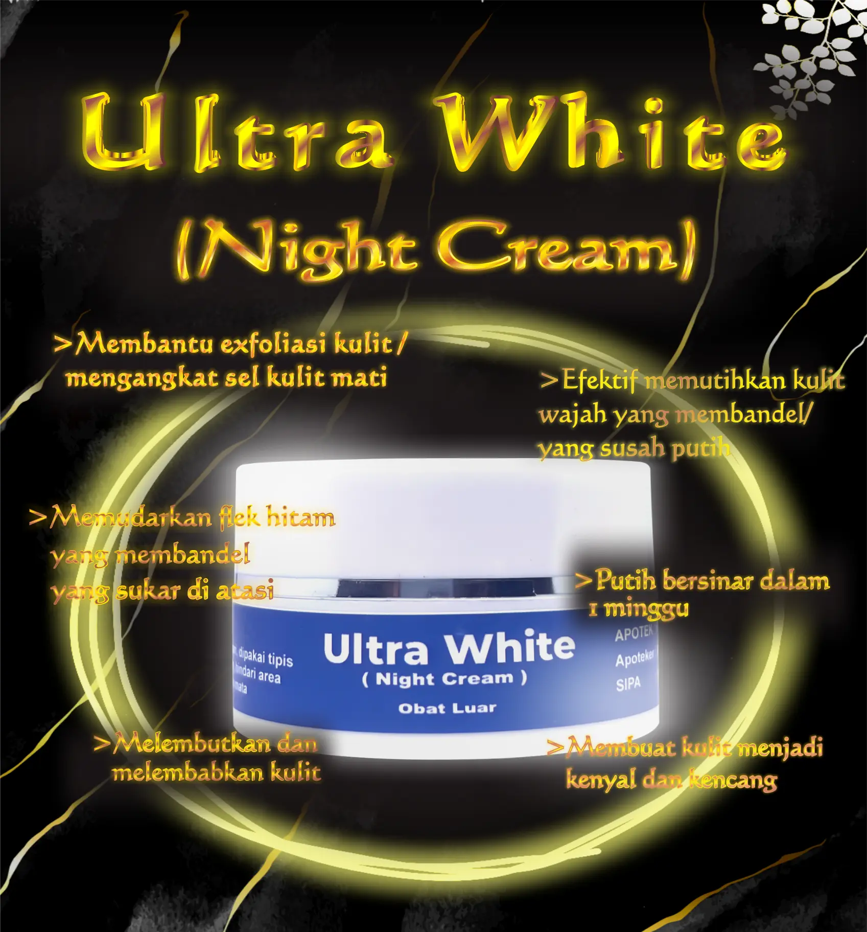 Ultra Whitening Night Cream