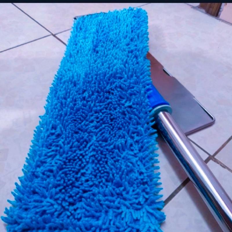 Cây lau nhà 45cm, cây lau công nghiệp inox, tấm lau sàn hô sợi microfiber thấm hút tốt, làm sạch nhanh chổi cây  lau cây lau  tẩy mốc tường cây  lau 4